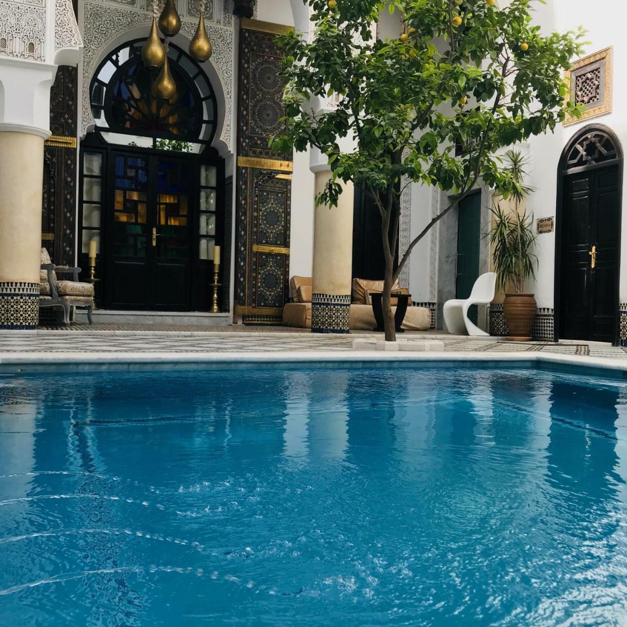 Riad Maison Bleue And Spa Fez Eksteriør billede